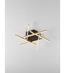 Lampy sufitowe - Luces Exclusivas BALTA Sufitowa Nowoczesna złoty i odcienie złota 1xLED max 38W 3000K LE43530 - produkt 2