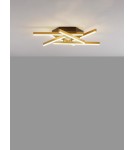 Lampy sufitowe - Luces Exclusivas BALTA Sufitowa Nowoczesna złoty i odcienie złota 1xLED max 38W 3000K LE43530 - produkt 3