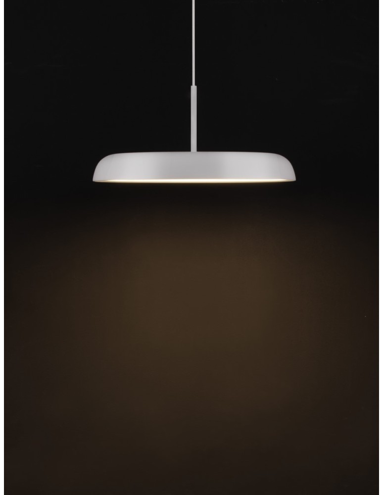 Luces Exclusivas BARCA Wisząca Nowoczesna biały 1xLED max 40W 3000K LE43532