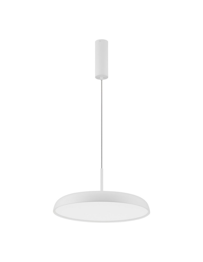 Lampy wiszące - Luces Exclusivas BARCA Wisząca Nowoczesna biały 1xLED max 40W 2700-4000K LE43533 - produkt kolory-swiatla.pl 1