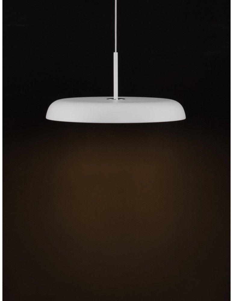 Luces Exclusivas BARCA Wisząca Nowoczesna biały 1xLED max 40W 2700-4000K LE43533