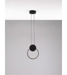 Lampy wiszące - Luces Exclusivas BARRE Wisząca Nowoczesna czarny 1xLED max 11W 3000K LE43549 - product 2