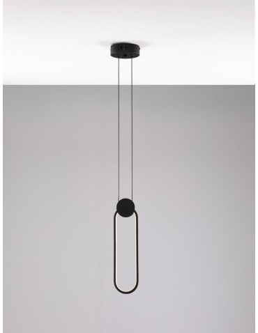 Luces Exclusivas BARRE Wisząca Nowoczesna czarny 1xLED max 11W 3000K LE43550 - produkt 2