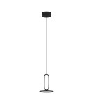 Lampy wiszące - Luces Exclusivas ACACHI Wisząca Nowoczesna czarny 1xLED max 12W 3000K LE43551 - produkt 1