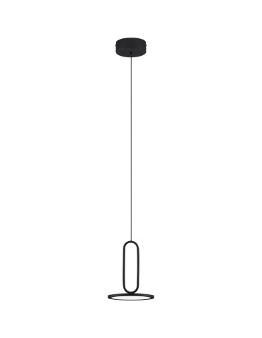 Luces Exclusivas ACACHI Wisząca Nowoczesna czarny 1xLED max 12W 3000K LE43551
