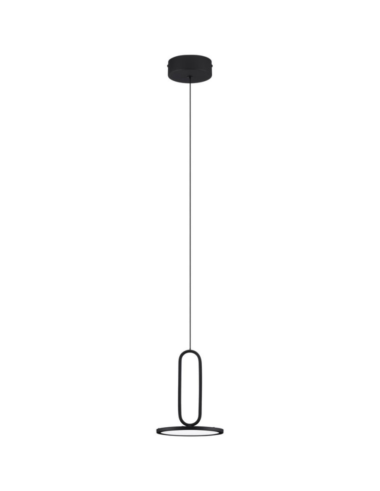 Lampy wiszące - Luces Exclusivas ACACHI Wisząca Nowoczesna czarny 1xLED max 12W 3000K LE43551 - produkt kolory-swiatla.pl 1
