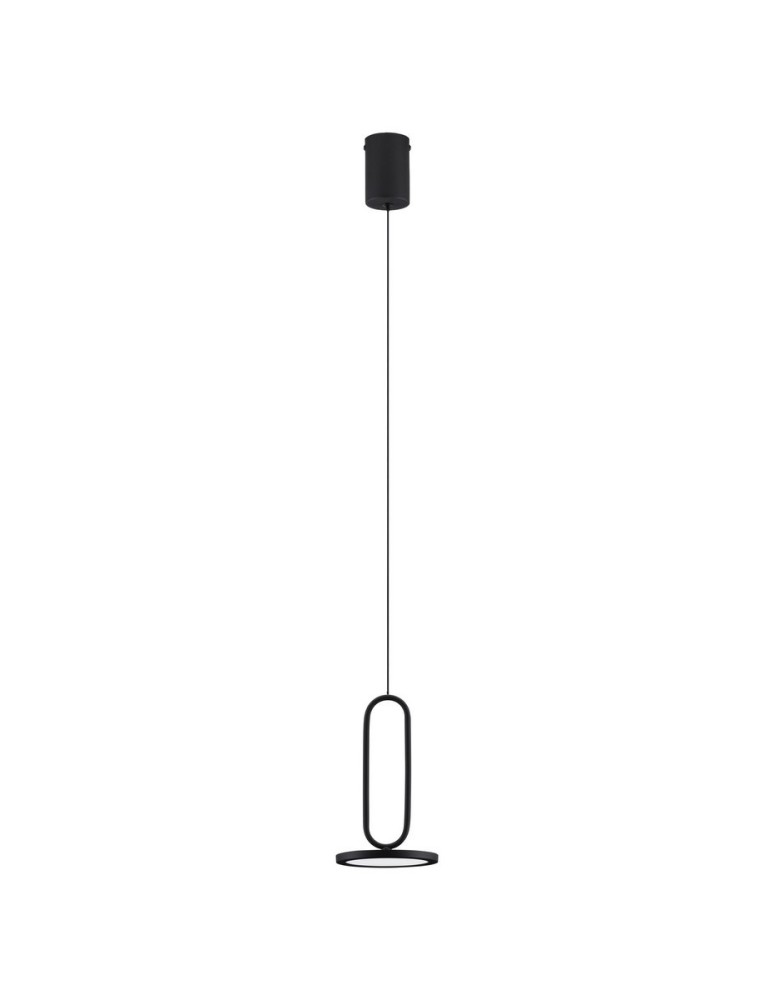 Lampy wiszące - Luces Exclusivas ACACHI Wisząca Nowoczesna czarny 1xLED max 8W 3000K LE43552 - produkt kolory-swiatla.pl 1