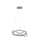 Lampy wiszące - Luces Exclusivas ACAPA Wisząca Nowoczesna srebrny i odcienie srebra 1xLED max 40W 2700-3500-5000K LE43554 - produkt 1
