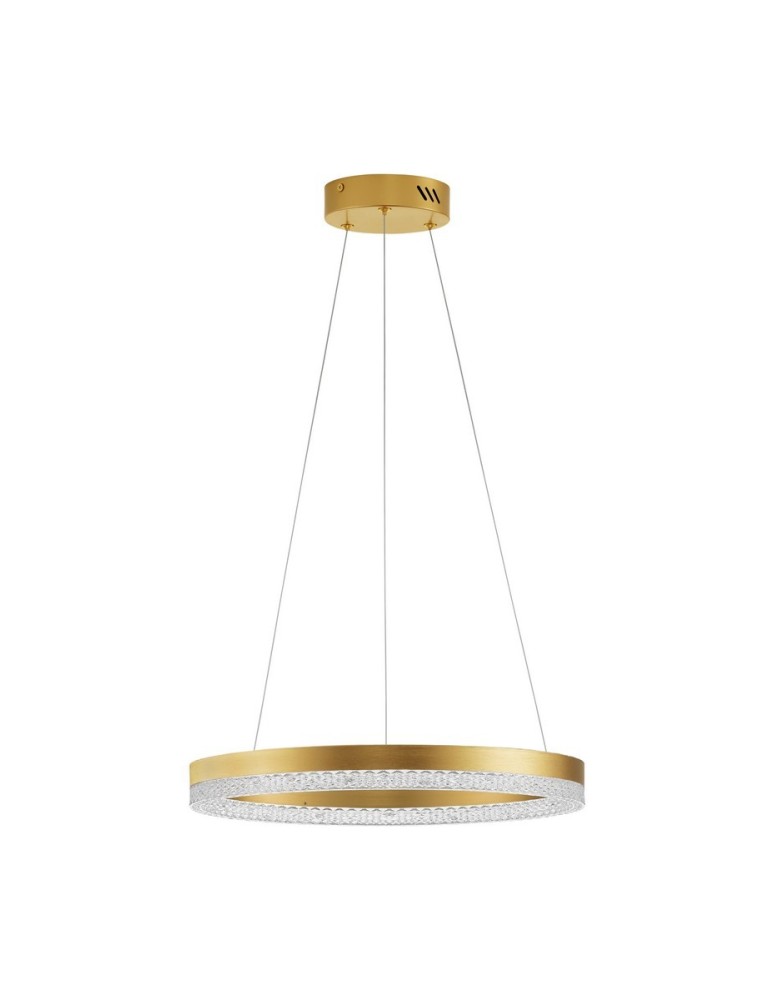 Lampy wiszące - Luces Exclusivas ACACIO Wisząca Nowoczesna złoty i odcienie złota 1xLED max 23W 3000K LE43555 - produkt kolory-swiatla.pl 1