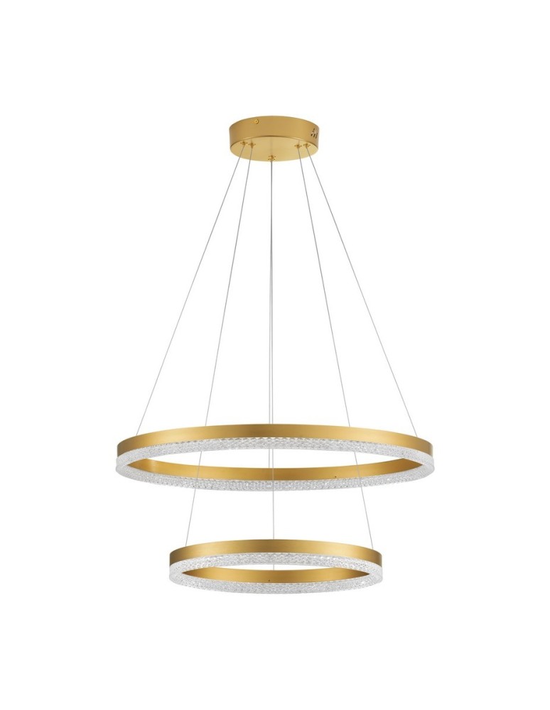 Lampy wiszące - Luces Exclusivas ACACIO Wisząca Nowoczesna złoty i odcienie złota 1xLED max 52W 3000K LE43557 - produkt kolory-swiatla.pl 1