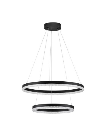 Luces Exclusivas ACACIO Wisząca Nowoczesna czarny 1xLED max 52W 3000K LE43561