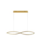 Lampy wiszące - Luces Exclusivas BAUTA Wisząca Nowoczesna złoty i odcienie złota 1xLED max 95W 3500K LE43563 - product 3