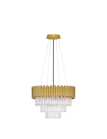 Luces Exclusivas ACATEN Wisząca Nowoczesna złoty i odcienie złota 6xE14 max 5W LE43566