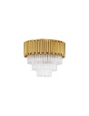 Luces Exclusivas ACATEN Sufitowa Nowoczesna złoty i odcienie złota 5xE14 max 5W LE43567