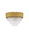 Luces Exclusivas ACATEN Sufitowa Nowoczesna złoty i odcienie złota 6xE14 max 5W LE43568