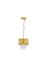 Luces Exclusivas ACATEN Wisząca Nowoczesna złoty i odcienie złota 1xE14 max 5W LE43569