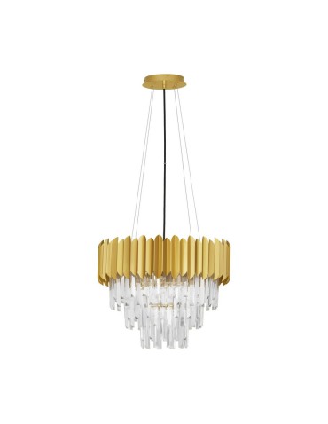 Luces Exclusivas ACATEN Wisząca Nowoczesna złoty i odcienie złota 6xE14 max 5W LE43570