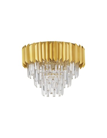 Luces Exclusivas ACATEN Sufitowa Nowoczesna złoty i odcienie złota 6xE14 max 5W LE43571