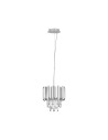 Luces Exclusivas ACATEN Wisząca Nowoczesna srebrny i odcienie srebra 1xE14 max 5W LE43573