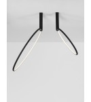 Lampy sufitowe - Luces Exclusivas ABUYA Sufitowa Nowoczesna czarny 1xLED max 70W 3000K LE43577 - produkt 3