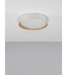 Lampy sufitowe - Luces Exclusivas ROSITA Sufitowa Nowoczesna biały 1xLED max 30W 3000K LE43583 - produkt 3