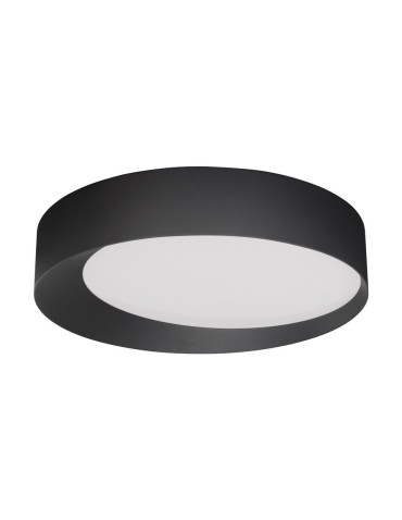 Luces Exclusivas MUZQUIZ Sufitowa Nowoczesna czarny 1xLED max 60W 3000K LE43589