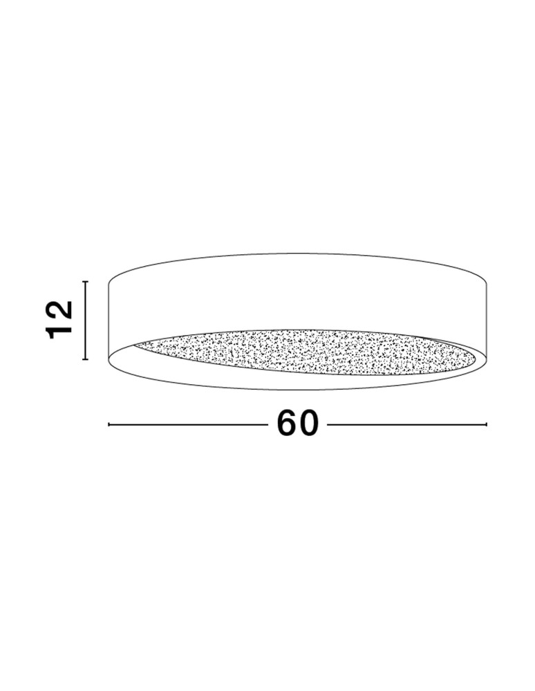 Lampy sufitowe - Luces Exclusivas MUZQUIZ Sufitowa Nowoczesna czarny 1xLED max 60W 3000K LE43589 - product kolory-swiatla.pl 2