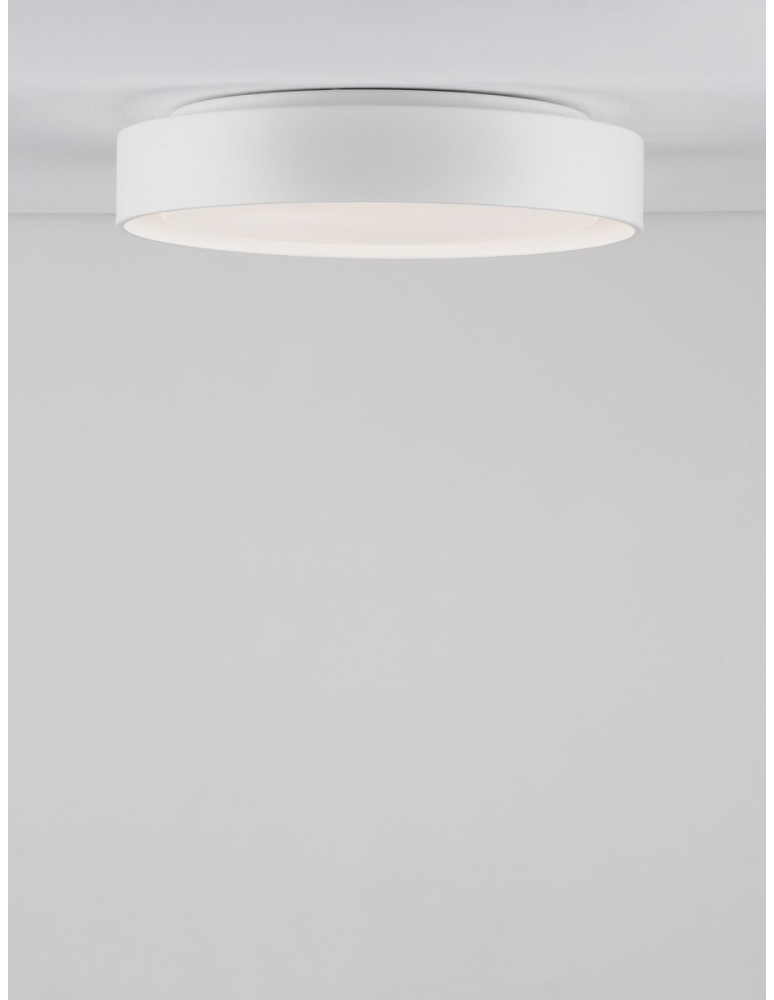 Luces Exclusivas ADOLFO Sufitowa Nowoczesna biały 1xLED max 30W 3000K LE43598