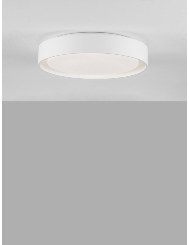 Luces Exclusivas ADOLFO Sufitowa Nowoczesna biały 1xLED max 30W 3000K LE43598