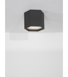Lampy sufitowe - Luces Exclusivas ADRIAN Sufitowa Nowoczesna czarny 1xLED max 10W 3000K LE43600 - produkt 3