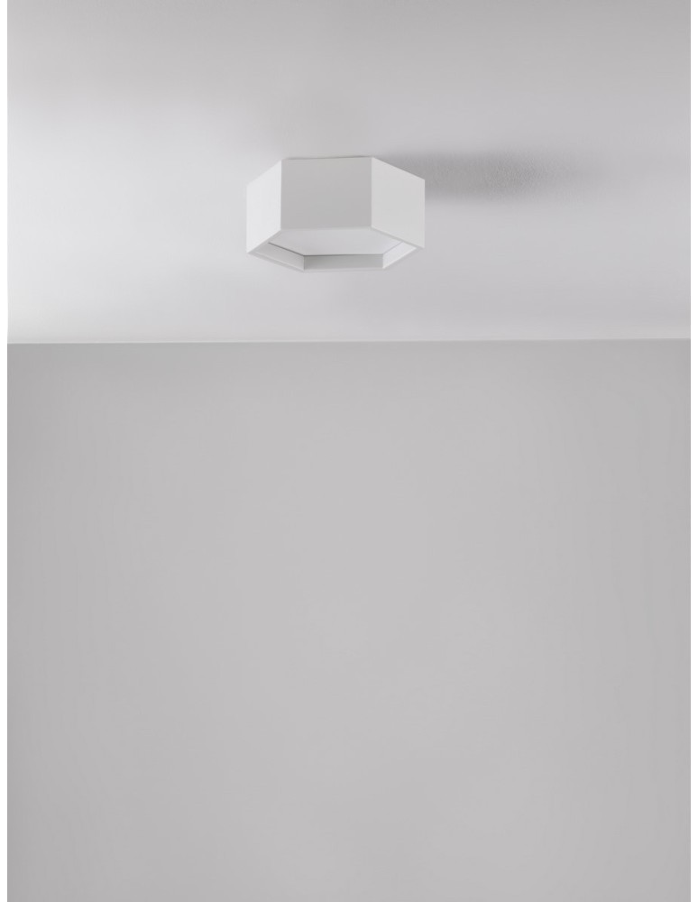Lampy sufitowe - Luces Exclusivas ADRIAN Sufitowa Nowoczesna biały 1xLED max 10W 3000K LE43601 - produkt kolory-swiatla.pl 2