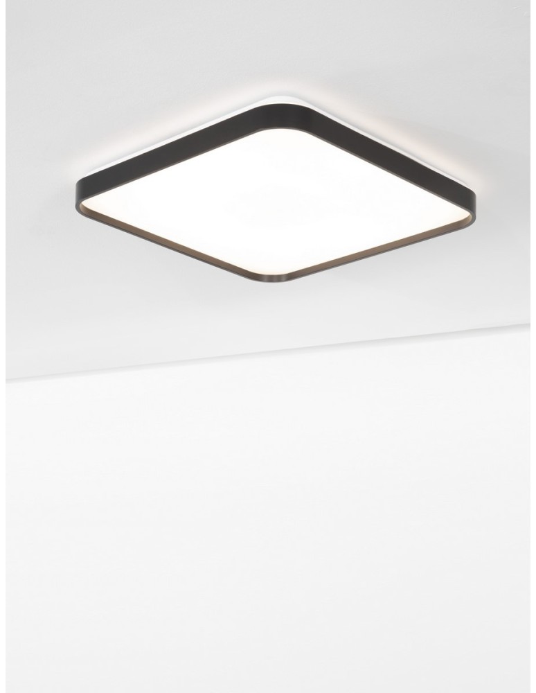 Lampy sufitowe - Luces Exclusivas AGOSTA Sufitowa Nowoczesna czarny 1xLED max 30W 3000K LE43603 - produkt kolory-swiatla.pl 2