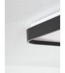 Lampy sufitowe - Luces Exclusivas AGOSTA Sufitowa Nowoczesna czarny 1xLED max 30W 3000K LE43603 - produkt 3
