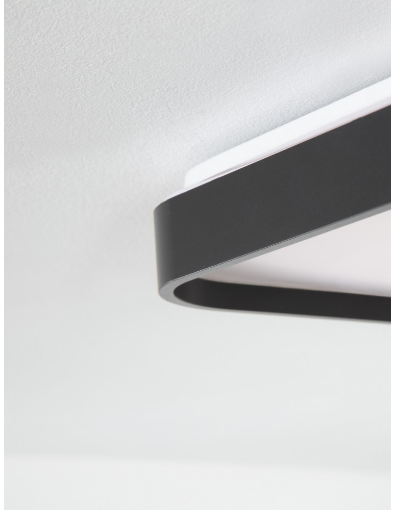 Lampy sufitowe - Luces Exclusivas AGOSTA Sufitowa Nowoczesna czarny 1xLED max 30W 3000K LE43603 - produkt kolory-swiatla.pl 3