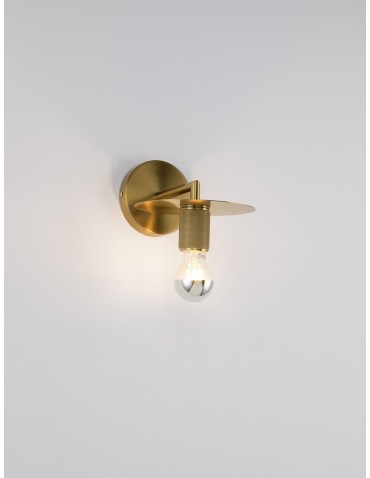 Luces Exclusivas BAJIO Ścienna Nowoczesna złoty i odcienie złota 1xE27 max 12W LE43611 - produkt 2