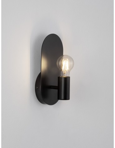 Luces Exclusivas BAJIO Ścienna Nowoczesna czarny 1xE27 max 12W LE43612 - produkt 2