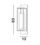 Kinkiety - Luces Exclusivas BAGOJO Ścienna Nowoczesna czarny 1xE27 max 12W LE43614 - product 3