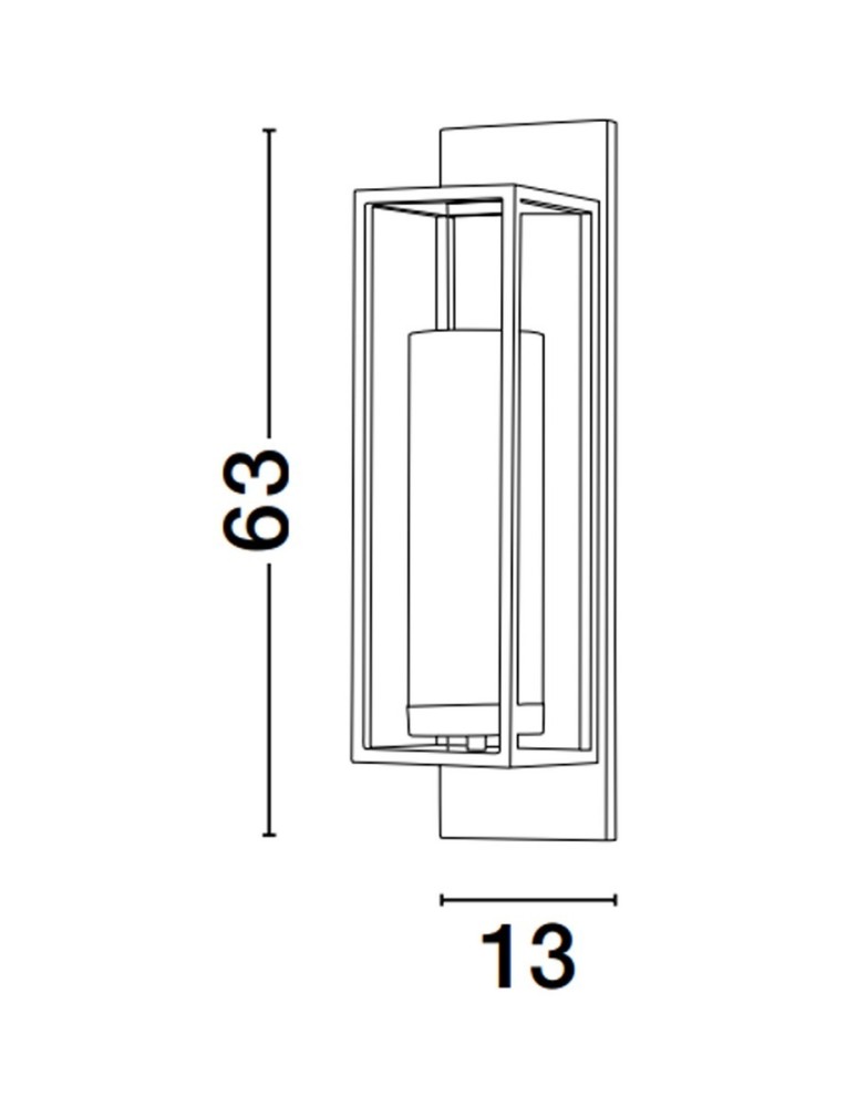 Kinkiety - Luces Exclusivas BAGOJO Ścienna Nowoczesna czarny 1xE27 max 12W LE43614 - product kolory-swiatla.pl 3