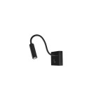 Kinkiety - Luces Exclusivas ARANCON Ścienna Nowoczesna czarny 1xLED max 3W 3000K LE43619 - produkt 1