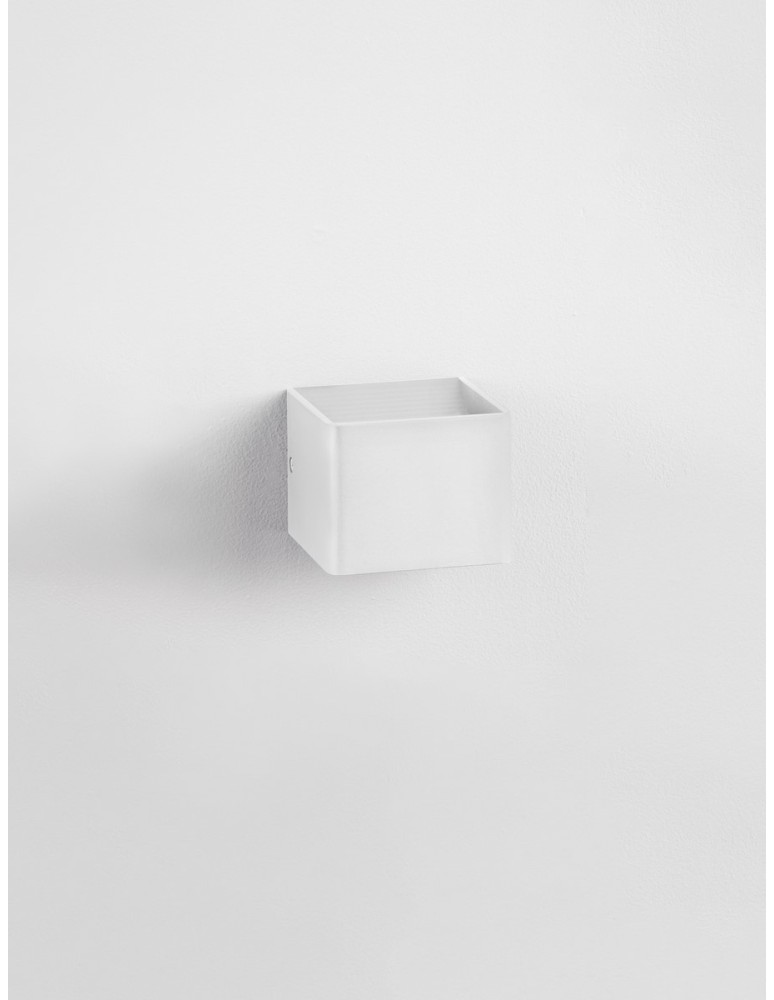 Kinkiety - Luces Exclusivas ACOMUL Ścienna Nowoczesna biały 1xLED max 6W 3000K LE43621 - produkt kolory-swiatla.pl 2