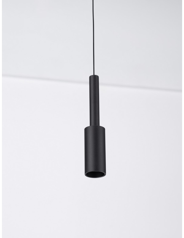 Luces Exclusivas BAHAMA Wisząca Nowoczesna czarny 1xLED max 7W 3000K LE43623