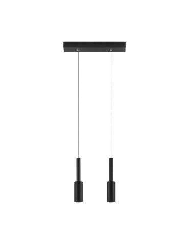 Luces Exclusivas BAHAMA Wisząca Nowoczesna czarny 1xLED max 14W 3000K LE43624
