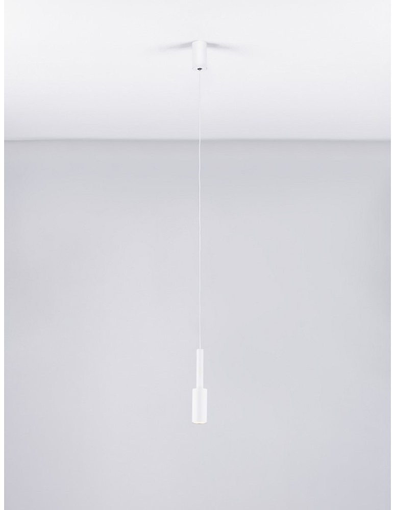 Lampy wiszące - Luces Exclusivas BAHAMA Wisząca Nowoczesna biały 1xLED max 7W 3000K LE43628 - product kolory-swiatla.pl 2
