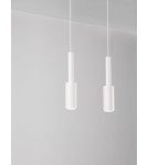 Lampy wiszące - Luces Exclusivas BAHAMA Wisząca Nowoczesna biały 1xLED max 14W 3000K LE43629 - product 3