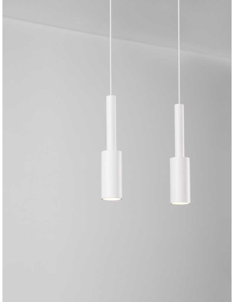 Luces Exclusivas BAHAMA Wisząca Nowoczesna biały 1xLED max 14W 3000K LE43629