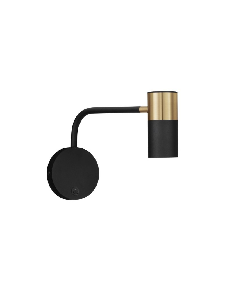 Kinkiety - Luces Exclusivas BAILON Ścienna Nowoczesna czarny 1xGU10 max 10W LE43639 - produkt kolory-swiatla.pl 1