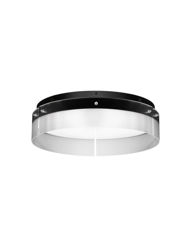 Lampy sufitowe - Luces Exclusivas BAJIOS Sufitowa Nowoczesna czarny 1xLED max 48W 3000K LE43650 - produkt kolory-swiatla.pl 1