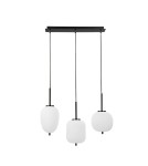 Lampy wiszące - Luces Exclusivas PILAR Wisząca Nowoczesna czarny 3xE14 max 5W LE43657 - product 1