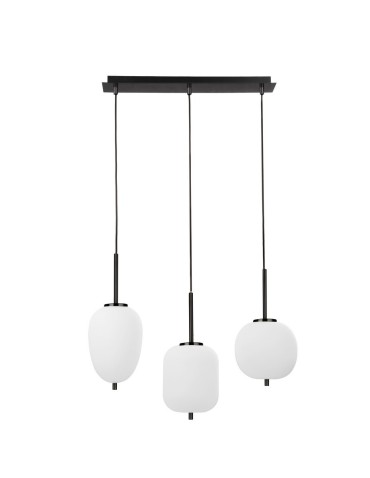 Luces Exclusivas PILAR Wisząca Nowoczesna czarny 3xE14 max 5W LE43657