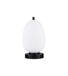 Lampy stołowe dekoracyjne - Luces Exclusivas PILAR Stołowa czarny 1xE14 max 5W LE43660 - product 1